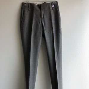 Banana Republic gray wide-leg trousers